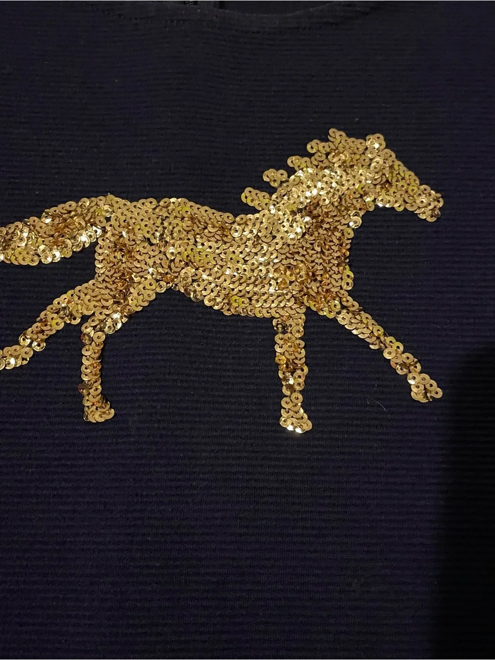 Gymboree sequin horse dress size 7 EUC